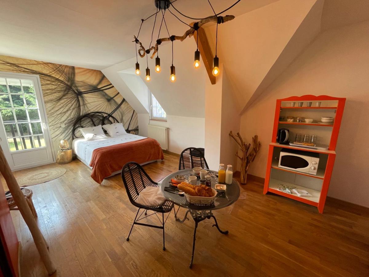 Belle Chambre Double Orange Tout Bonnement Bien Putot-en-Auge Buitenkant foto
