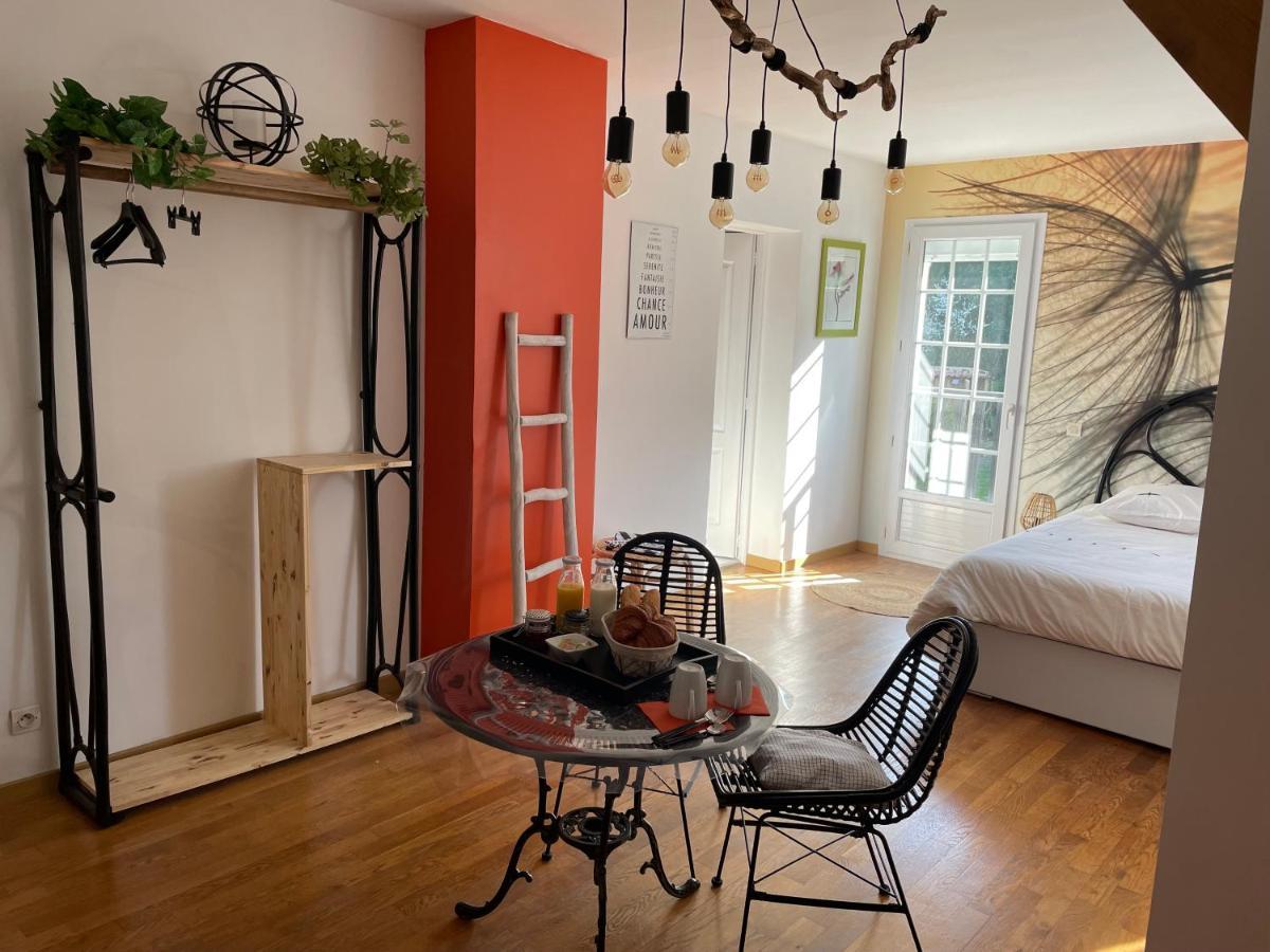 Belle Chambre Double Orange Tout Bonnement Bien Putot-en-Auge Buitenkant foto
